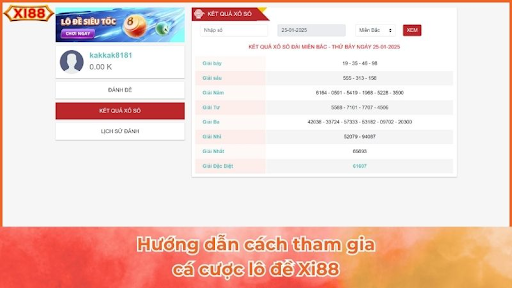 Hướng dẫn anh em cược thủ tham gia Lô đề Xi88